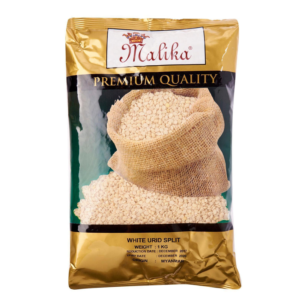 Malika White Urad Daal - Split 1kg - Firaana